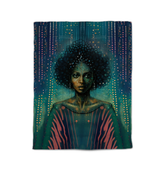 Stylish twin comforter featuring geometric patterns